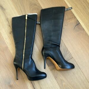Vince Camuto leather knee boots